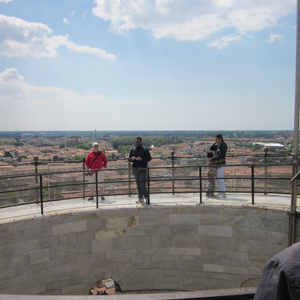 بالصور: برج بيزا المائل .. هذه المرة من الداخل! 