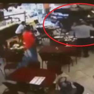 استخدمت دواسة السرعة بدلاً من الفرامل فاقتحمت مطعماً وأصابت 10 أشخاص