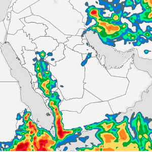 السعودية | الأمطار تشتد وتتسع لتشمل 9 مناطق مطلع الأسبوع .. تفاصيل