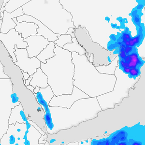 السعودية | المناطق المشمولة بتوقعات وفرص الأمطار ليوم الأحد