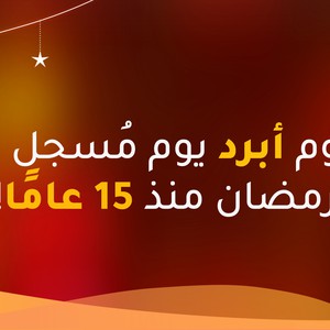هل تعلم | اليوم أبرد يوم مُسجل في رمضان منذ 15 عاماً في الأردن