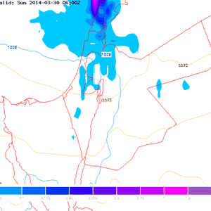 ما هو مدى تأثر مناطق البلاد بالمنخفض الجوي القادم ؟