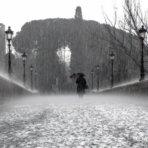 الأردن | كميات أمطار ضخمة هطلت في محافظة عجلون بحيث اقتربت من حاجز 100 ملم 