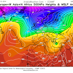 أمطار رعدية غزيرة على فترات تؤثر على لبنان اعتباراً من بعد ظهر الجمعة وحتى الأحد