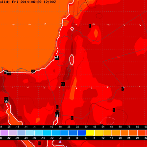 درجة الحرارة في القدس الشريف تُلامس 35 درجة مئوية مؤقتاً يوم الجمعة 