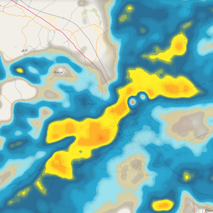الرياض - 7:30م | استمرار تدفق السحب الماطرة على فترات خللال الساعات القادمة