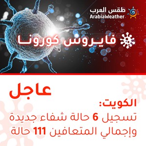 الكويت | تسجيل 6 حالات شفاء جديدة وإجمالي المتعافين 111 حالة