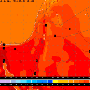 الحرارة تعود لمُعدلاتها السنوية يوم الأربعاء