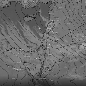 تحديث الساعة 12:55 ليلاً .. إبتعاد الكتلة الهوائية الباردة نحو شمال شرق سوريا مع بقاء فرص الامطار واردة 
