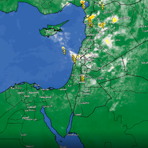 الأردن | تجدد الأمطار الرعدية على أجزاء من العاصمة عمّان والأجزاء الشمالية من المملكة