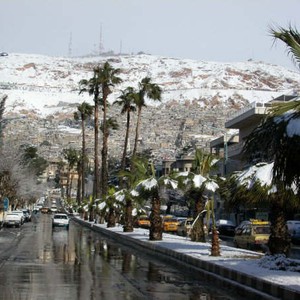 دمشق ترتدي ثوبها الأبيض يومي الأربعاء والخميس