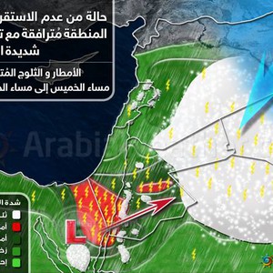 البادية السورية "وبشكل نادر "على موعد مع الثلوج الكثيفة الليلة القادمة ويوم الجمعة !