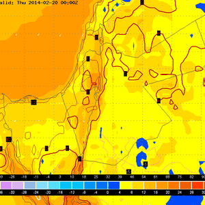 أجواء الضفة الغربية أقل برودة من المُعتاد الليلة القادمة ..