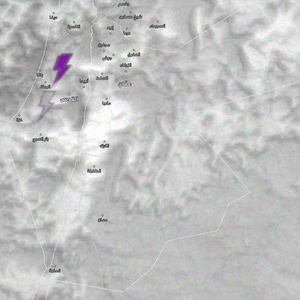 تحديث 2:10 صباحاً |  المزيد من السحب الممطرة بغزارة تتقدم نحو الكرك