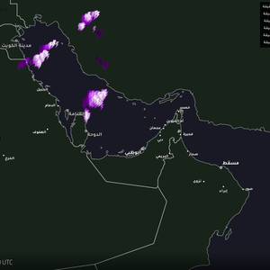 السعودية الآن | رصد سحب رعدية في سماء الخفجي وحفر الباطن