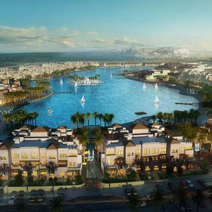 دُبَي تستعد لتشييد أكبر بُحَيرة صِناعية في العالم !