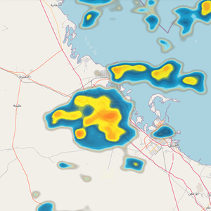 الدمام والجبيل | أمطار ذات طابع محلي وعشوائي متوقعة خلال الساعات القادمة