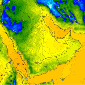 طقس السعودية | كتلة هوائية باردة تهوي بدرجات الحرارة وتترافق بالأمطار شمالاً مطلع الأسبوع
