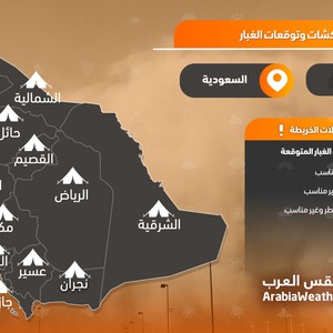السعودية | توقعات الطقس الخاصة بالكشتات يومي الجمعة والسبت