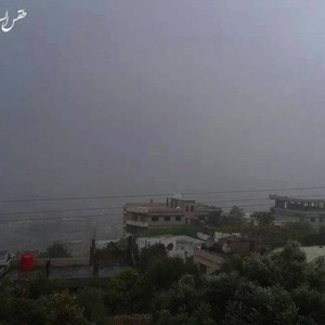 هطولات مطرية غزيرة شَهدتها مُحافظات سورية مُختلفة يوم الجمعة الفائت ! 