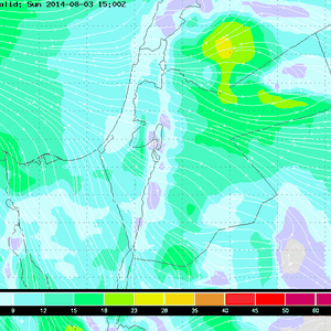 أجواء لطيفة إلى مُعتدلة مُنتظرة يوم الأحد ونشاط على سرعة الرياح 