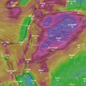 هام - السعودية | المناطق المشمولة بتوقعات الغبار ليوم الجمعة