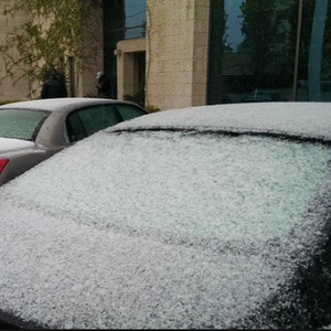 الأردن: زخات غزيرة من المطر تتحول إلى ثلجية بعد الظهر على المرتفعات التي تزيد عن الـ 1000 متر 