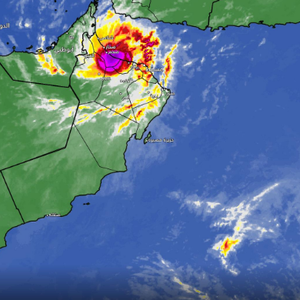 important | Oman Meteorology issues warning No. 7 on the latest developments and developments of Tropical Storm Shaheen