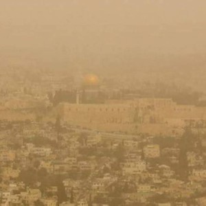 Palestine Khamsasini low affected the country Thursday