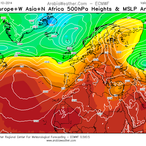 حالة من عدم الاستقرار الجوي تلوح في الأفق نهاية الأسبوع القادم