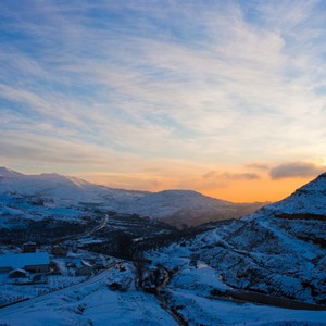 المنخفض الجوي ينحسر عن لبنان هذه الليلة، والجليد الى مناطق واسعة