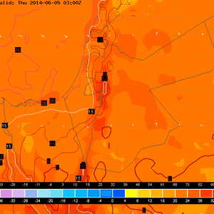 أجواء أكثر حرارة من المُعتاد بشكل لافت خلال ساعات الليلة القادمة ..