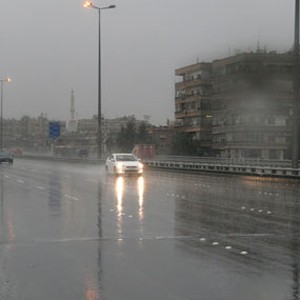 الأمطار الرعدية في طريقها الى العاصمة دمشق يوم الخميس ! 
