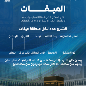 المواقيت المكانية للحج..محطات الإحرام التي لا يجوز للحاج تجاوزها