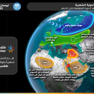 هام - السعودية | تنبيه مُبكر من موجات غبارية متعددة قد تؤثر على المملكة خلال الأيام القادمة
