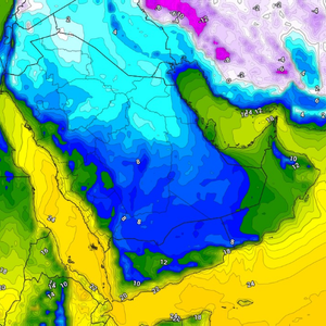 عاجل - الرياض | تنبيه من طقس قارس البرودة الليلة وانخفاض الحرارة لـ 4 درجات فجر وصباح السبت
