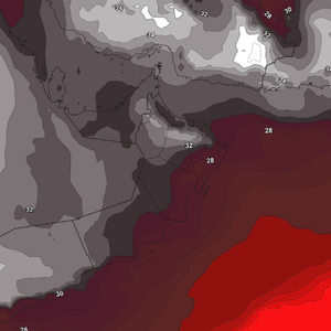 سلطنة عُمان والإمارات | ارتفاعات كبيرة على درجات الحرارة لتقترب من الـ 50 مئوية مطلع الأسبوع