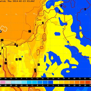 ازدياد تأثير الرياح الشرقية خلال الليل ..