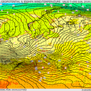منخفض جوي جديد يزور المملكة 