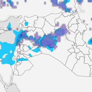 تساقط نادر للثلوج غرب العراق واستمرار فرص الثلوج على هذه المناطق في الساعات القادمة