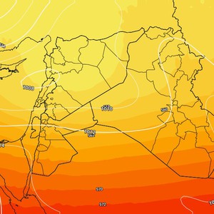 إستمرار تأثير المُنخفض الجوي حتى مساء السبت