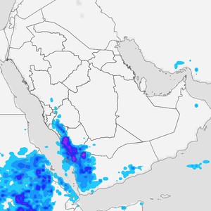 السعودية المناطق المشمولة بفرص الأمطار اليوم الأحد 24/8/2025