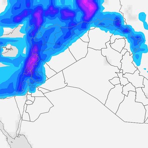 إشتداد الفعالية الجوية شمال البلاد بعد ظهر وعصر الأحد وإمتدادها مع ساعات المساء إلى أواسطها