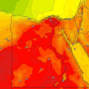 مصر | ذروة الكُتلة الهوائية الحارة اليوم وتوصية بعدم التعرض الطويل لأشعة الشمس