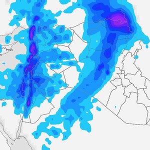 Extremely heavy rain and lightning strikes in 4 Arab countries (details)