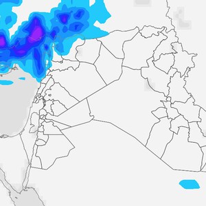 حالة من عدم الإستقرار الجوي على أجزاء من النصف الشمالي للبلاد ما بين عصر الأربعاء ومساء يوم الجمعة