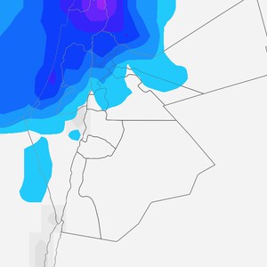 الثلاثاء: نشاط تدريجي على الرياح وجبهة هوائية باردة جداً تعبر البلاد مع ساعات المساء