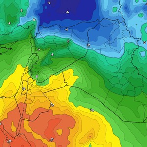 Jordan: Find out when the weather will improve and the cold wave will break.
