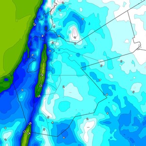 الأردن | ليلة شديدة البرودة مُقبلة على المرتفعات الجبلية والصقيع حاضر في بعض المناطق