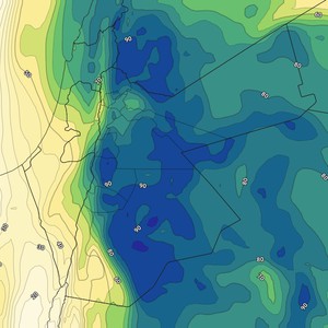 الأردن | بقاء فرص هطول الأمطار الرعدية قائمة في جنوب وشرق المملكة الساعات القادمة    